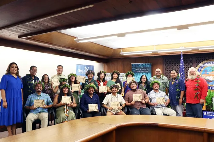 Fourth cohort of Guam Green Growth Conservation Corps graduates