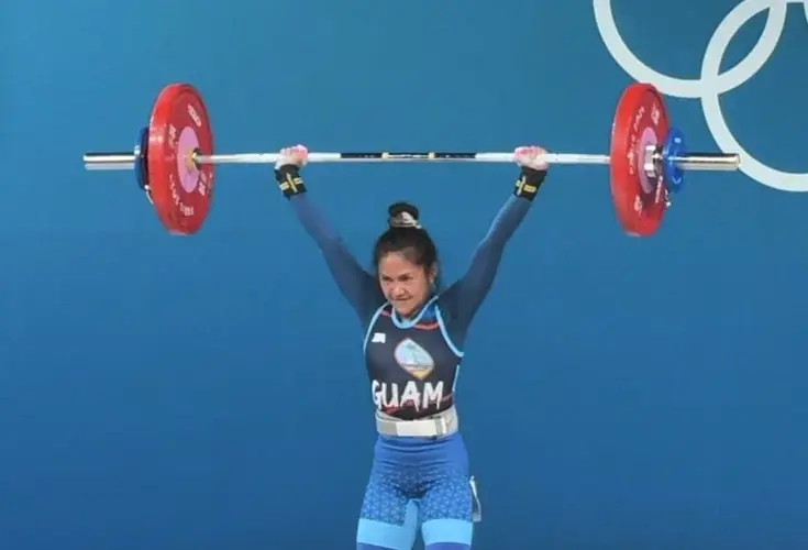 Nicola Lagatao debuts in Olympic weightlifting