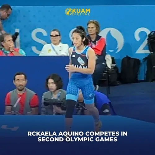 Rckaela Aquino competes in second Olympic Games