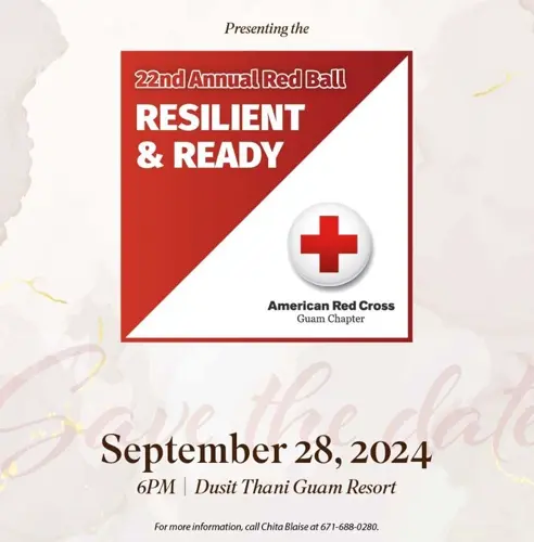 American Red Cross Guam Chapter to hold its 22nd Red Ball