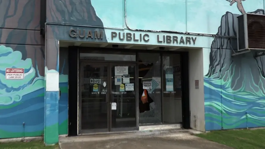 Hagatna Public Library vandalized overnight by library patron