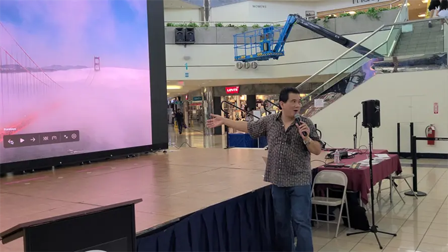 Noly Caluag hold photography workshop