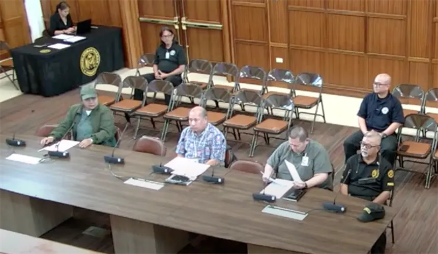Oversight hearing covered prison contraband and deplorable conditions