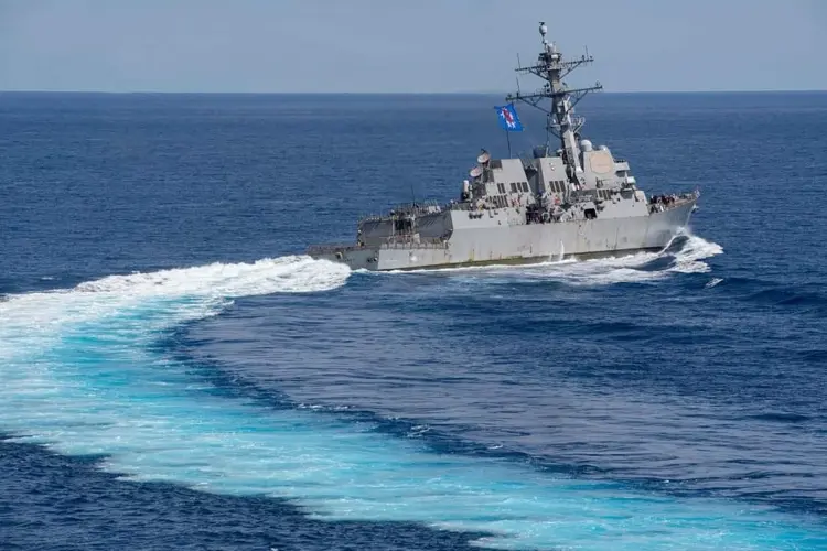 Theodore Roosevelt Carrier Strike group makes strategic stop in Guam