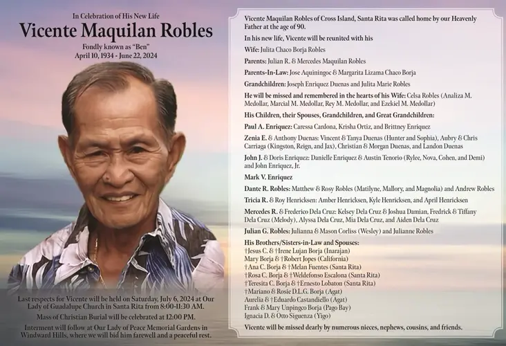 Vicente Maquilan Robles