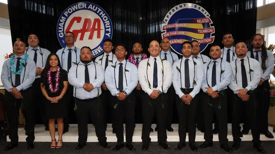 Guam Power Authority graduates 16 apprentices in 6th Apprenticeship Cycle