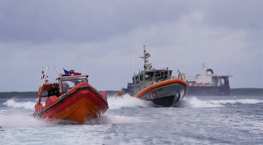 U.S. Coast Guard partners with Korea Coast Guard for shared training and cultural exchange in Guam