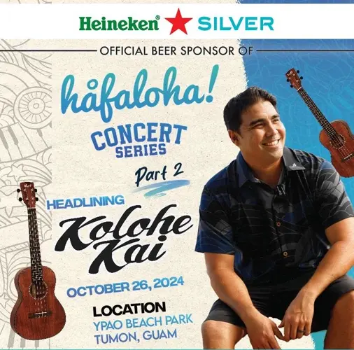 Hafaloha Concert Series presents Kolohe Kai this Saturday at Ypao Beach