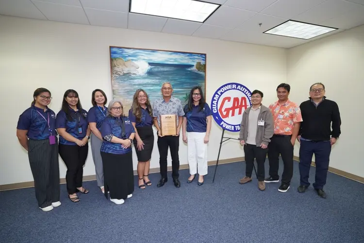Guam Power Authority General Manager honored with accountability award