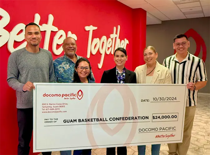 DOCOMO Pacific sponsors Guam Basketball Confederation