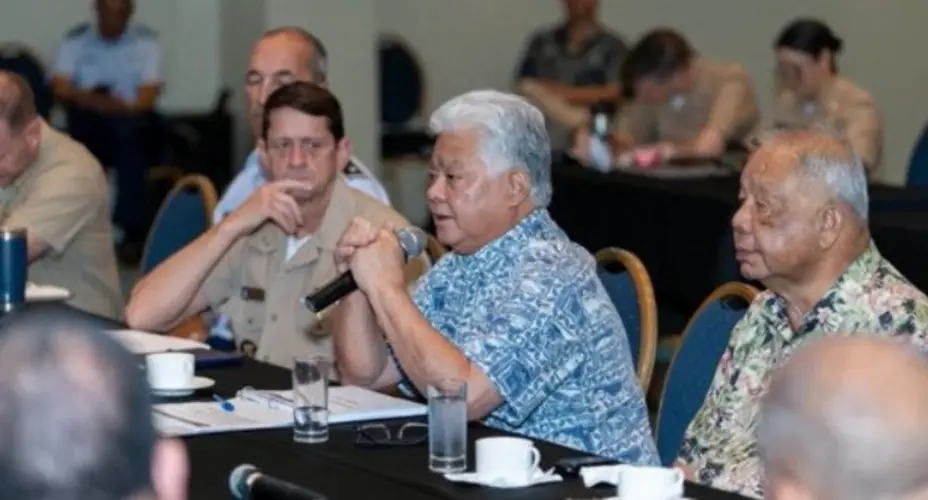 CNMI, military leaders discuss ongoing projects on Saipan