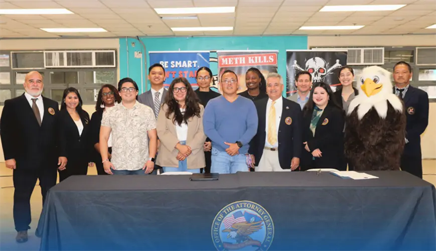 Attorney General speaks with Southern High students on school violence, drug epidemic on Guam