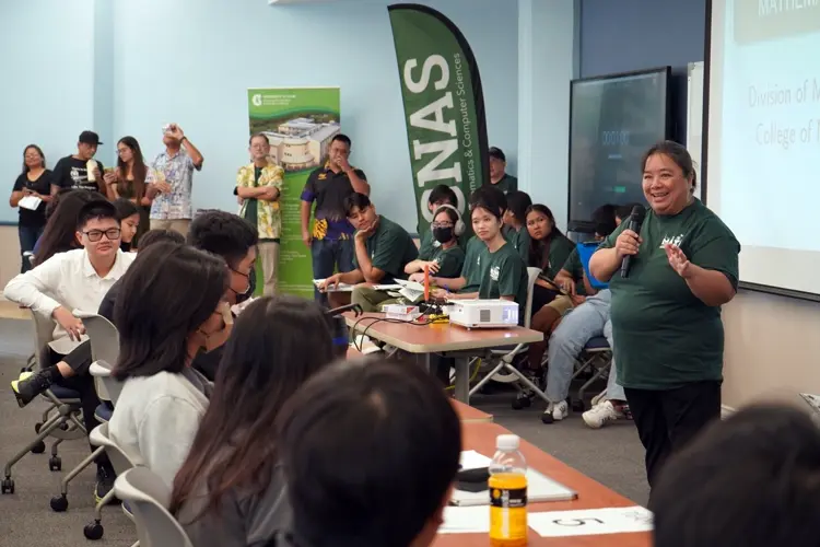 University of Guam sets the stage for STEM careers with high school Math Day