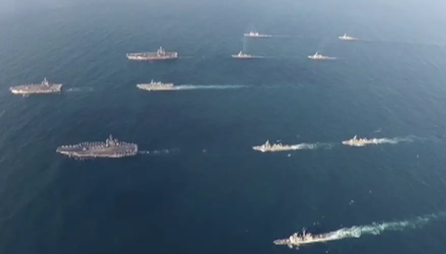 REPORT: China sends largest Naval fleet in decades to region