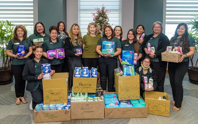 Bureau of Women’s Affairs thanks community for gift donations