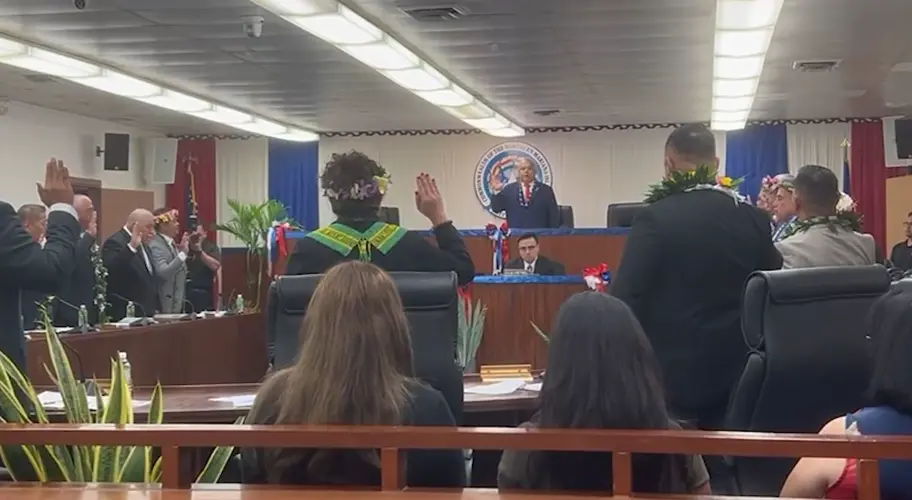 CNMI governor congratulates 24th Northern Marianas Commonwealth Legislature