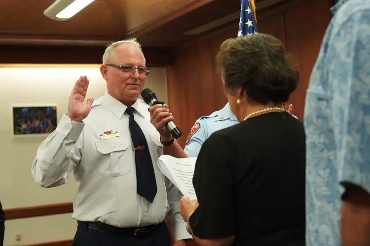 Guam Fire Department swears in its latest Fire Chief