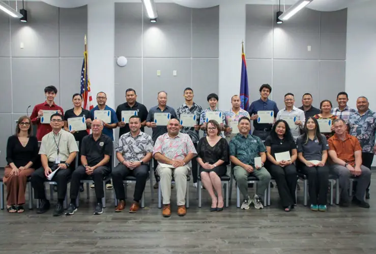Guam Community College celebrates first Environmental Technician Boot Camp graduates
