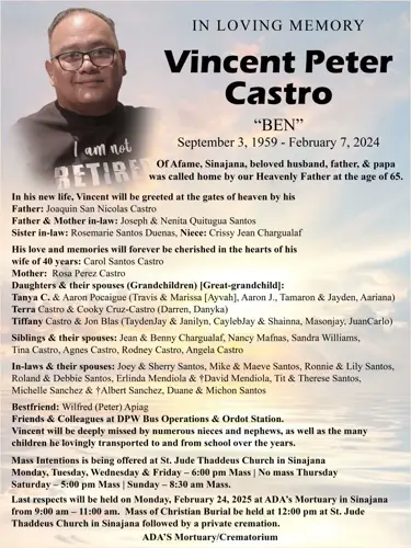 Vincent Peter Castro