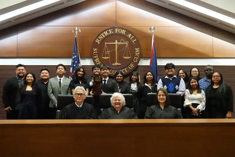 Guam Mock Trial Champions head to National competition in Arizona