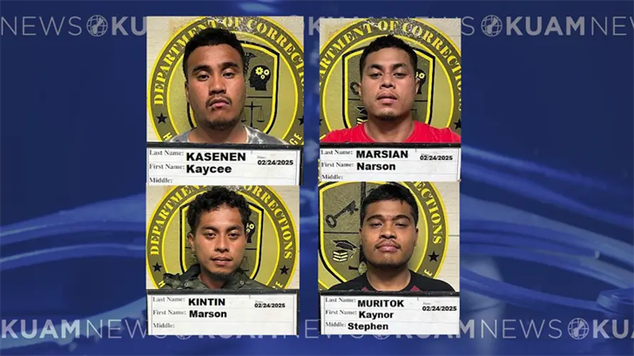 Complaint: gang members arrested in violent attack - KUAM