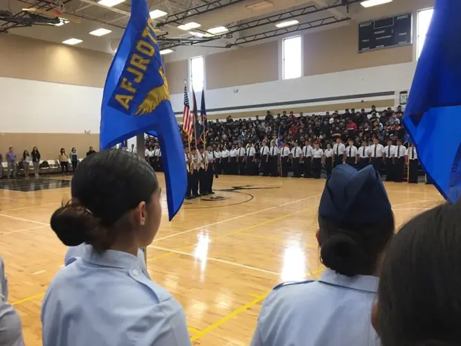 Tiyan High’s Air Force Junior ROTC receives “exceeds standards” inspection rating