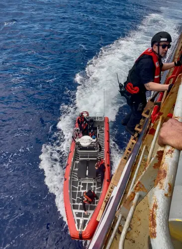 U.S. Coast Guard Myrtle Hazard patrol enhances regional maritime security