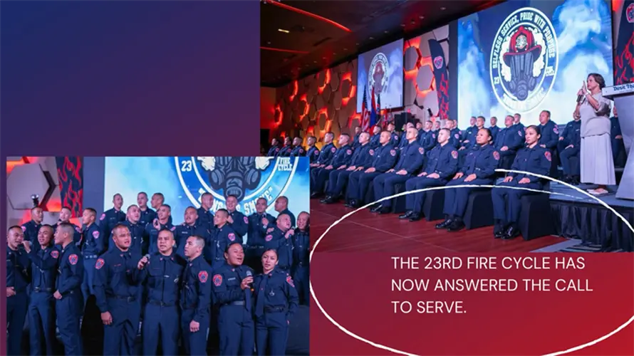 32 recruits graduate from the 23rd Fire Cycle, new cycle starts in April