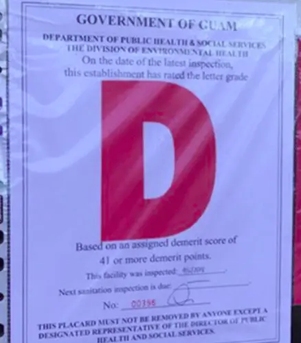 Sanitary permits suspended for two businesses who failed health inspection