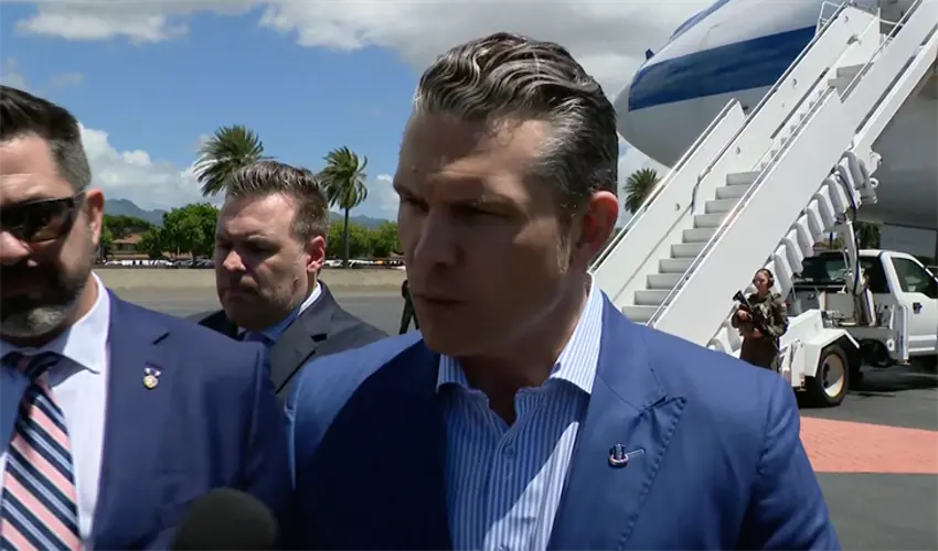 Secretary Hegseth denies war plans shared in group text