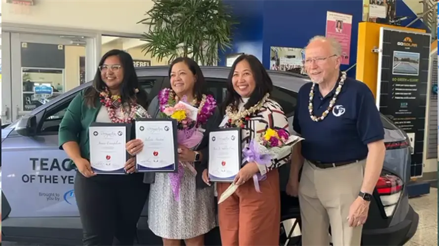 3 finalists named for 2026 GDOE Teacher of the Year