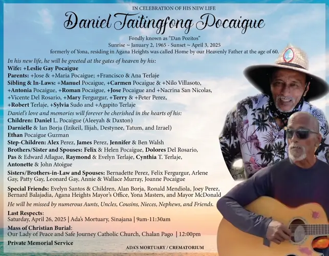 Daniel Taitingfong Pocaigue