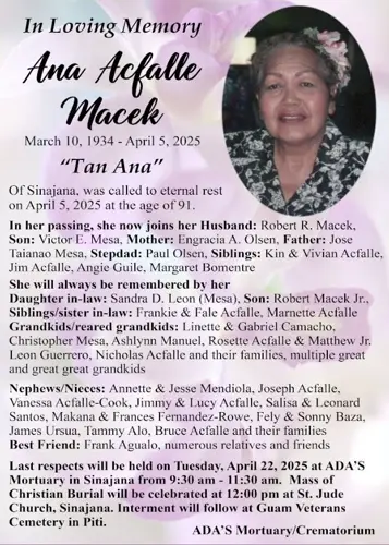 Ana Acfalle Macek