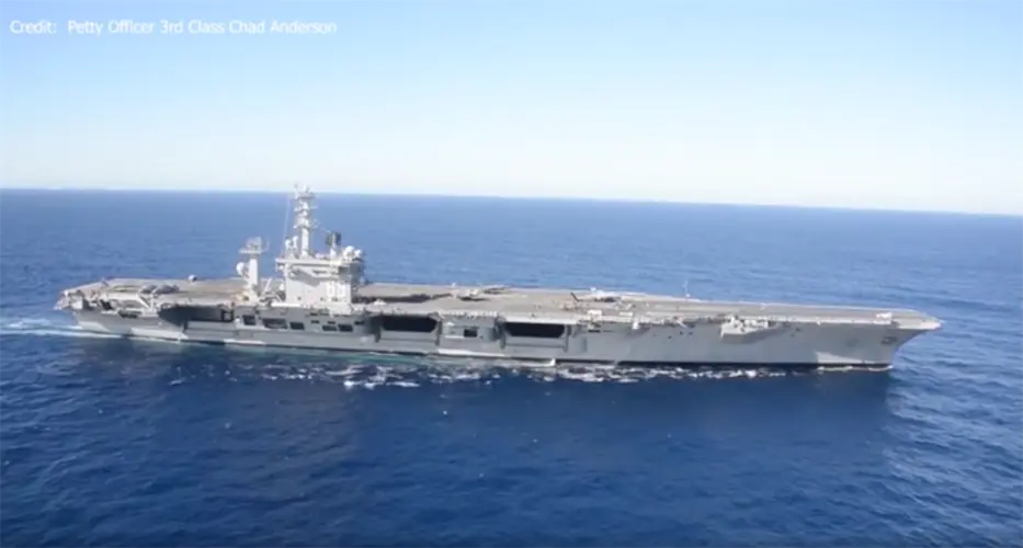 USS Nimitz Carrier Strike Group arrives in Guam