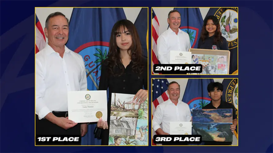 Congressman announces winners of 2025 Congressional Art competition