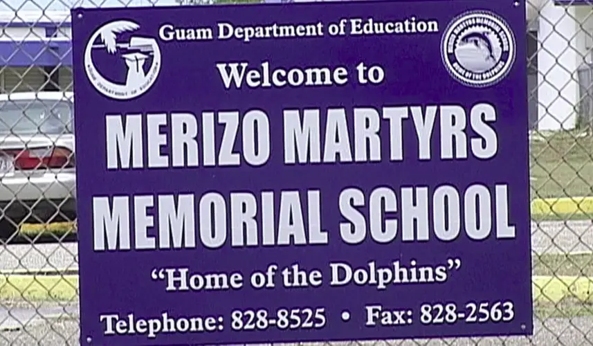 Merizo Martyrs’ Memorial School passes Public Health inspection