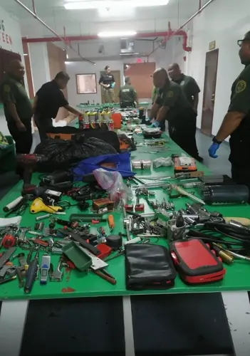Major prison contraband seizure at DOC facility in Mangilao