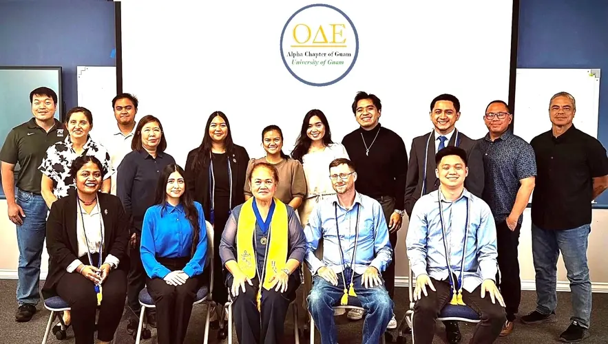 University of Guam Economics Honor Society inducts six new members