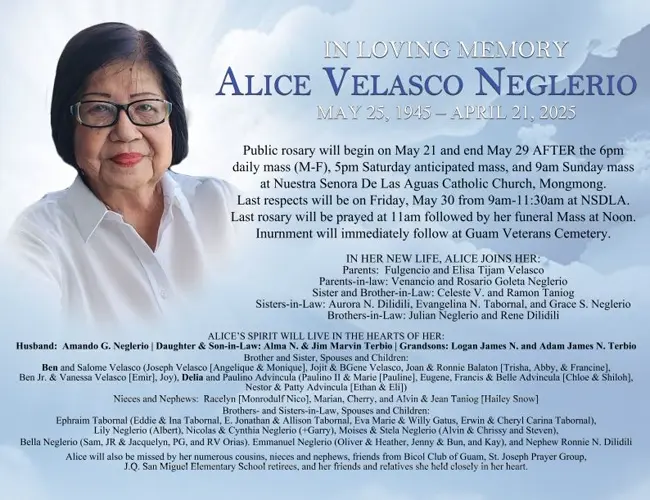 Alice Velasco Neglerio