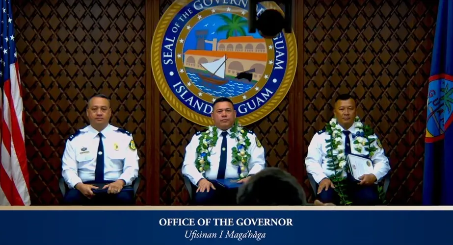 Guam Customs agency strengthens leadership with promotion of three captains