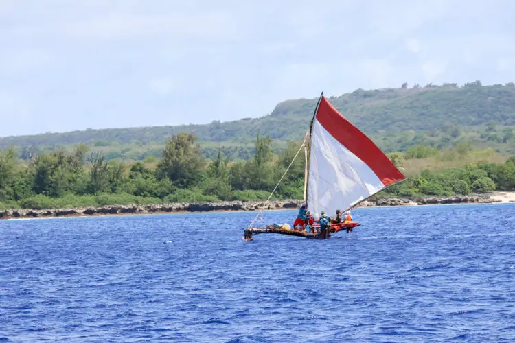 University of Guam sponsors traditional navigation voyage with sister islands