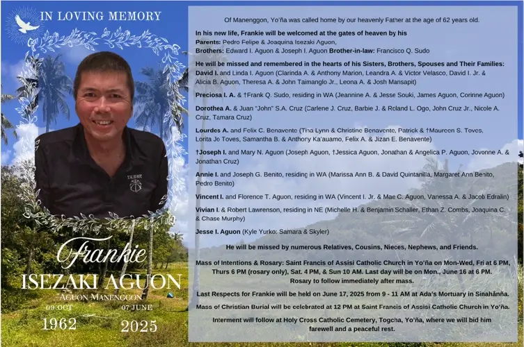 Frankie Isezaki Aguon