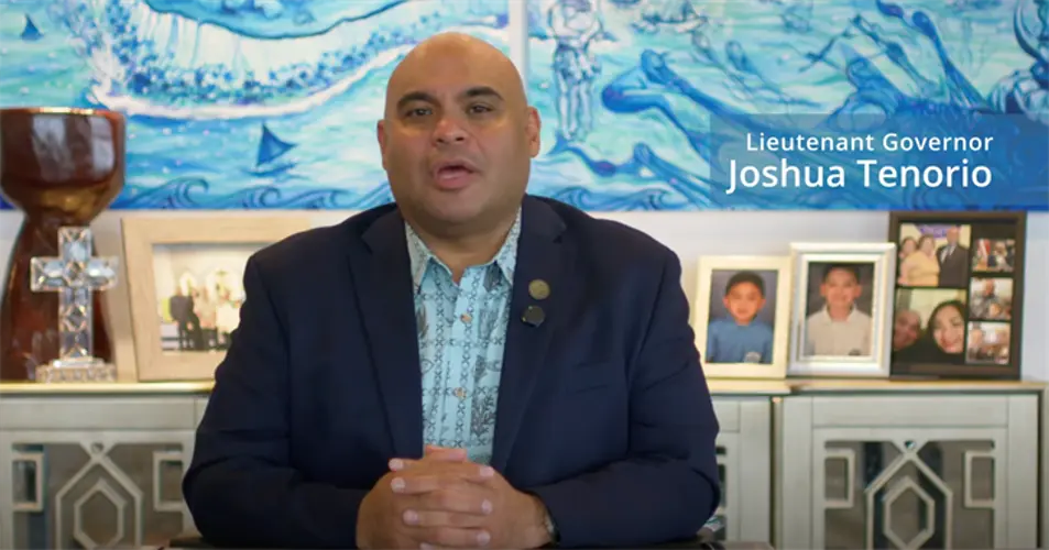 Lt. Governor Joshua Tenorio addresses recent allegations