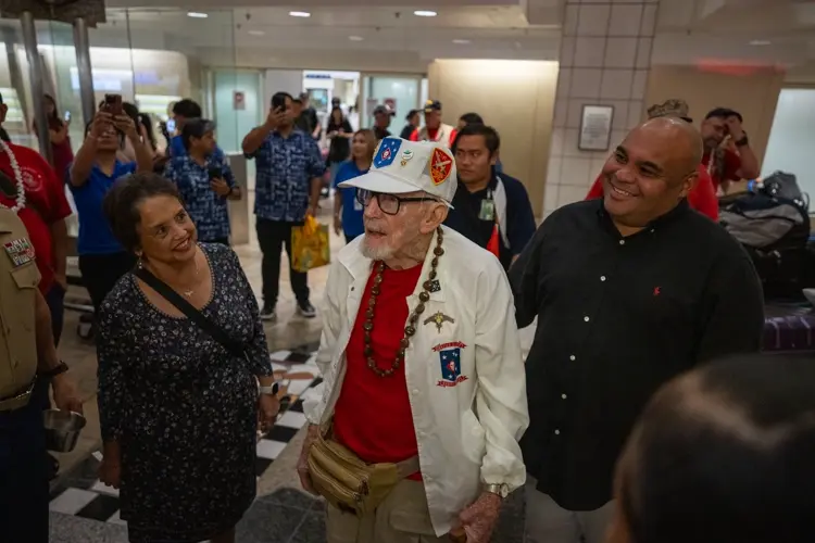 Acting Governor Tenorio calls on Guam to send 100k postcards for WWII Hero Frank Wright’s 100th birthday