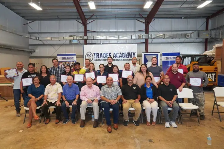 GCA Trades Academy celebrates 30 new skilled trades graduates, strengthening Guam’s workforce