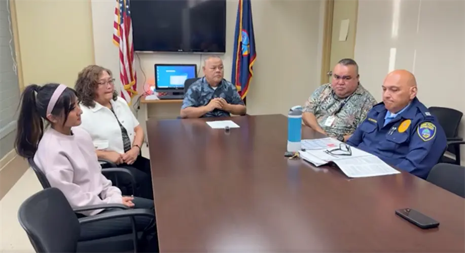 Guam Police Department partners with Tiyan High School to shape the face of tomorrow's force