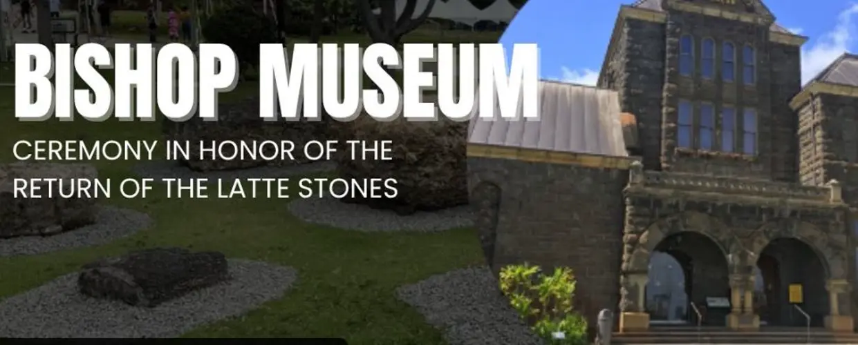 Historic latte stones return home