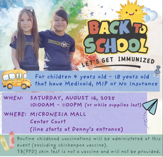 Public Health hosts Back to School Immunization Outreach