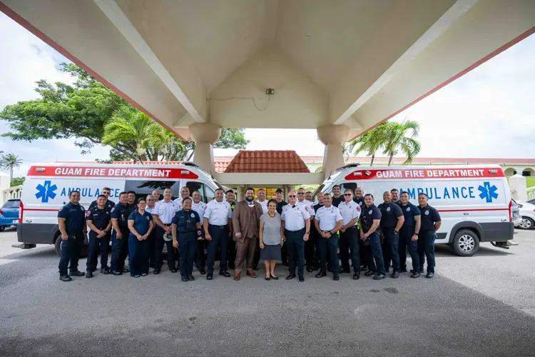 New ambulances boost Guam’s emergency response