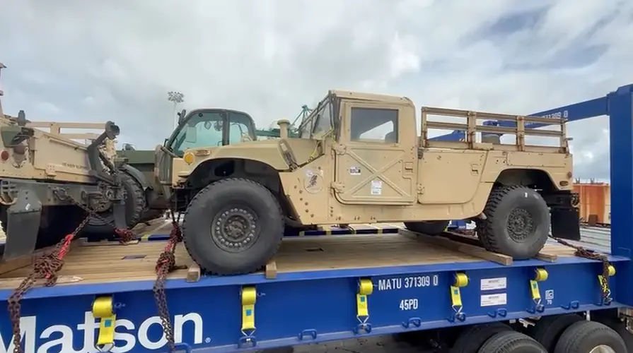 Multiple invasive species slip past inspections on DoD vehicles from Tinian